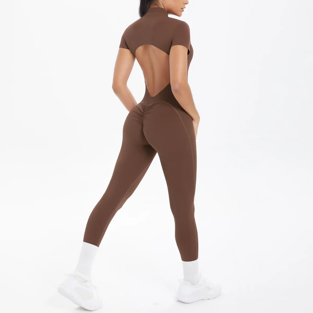 V-Back Contour Jumpsuit