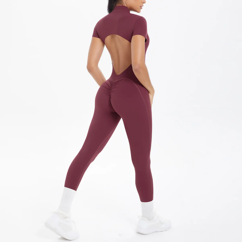 V-Back Contour Jumpsuit