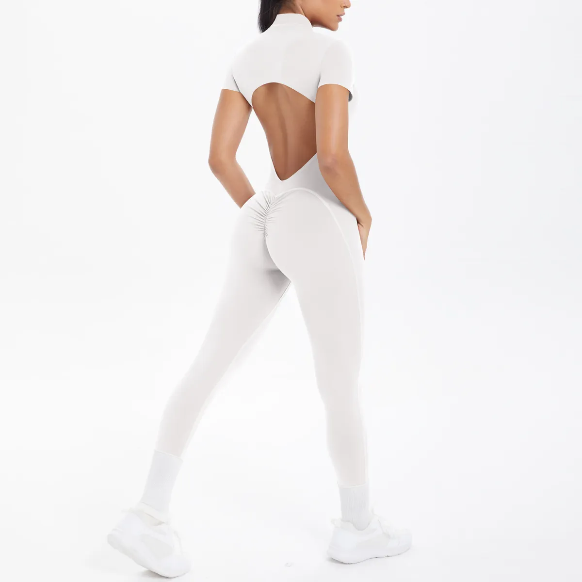 V-Back Contour Jumpsuit