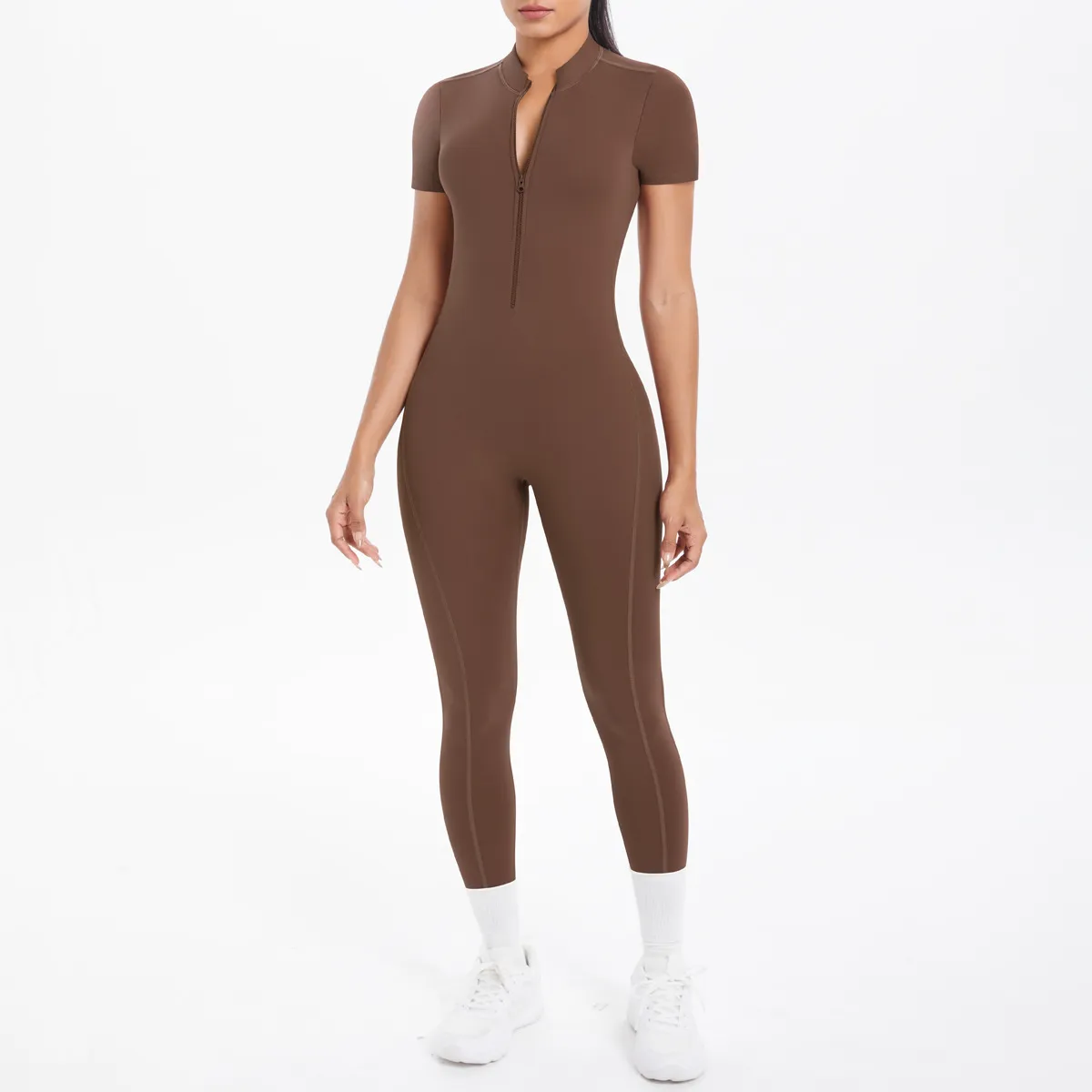 V-Back Contour Jumpsuit