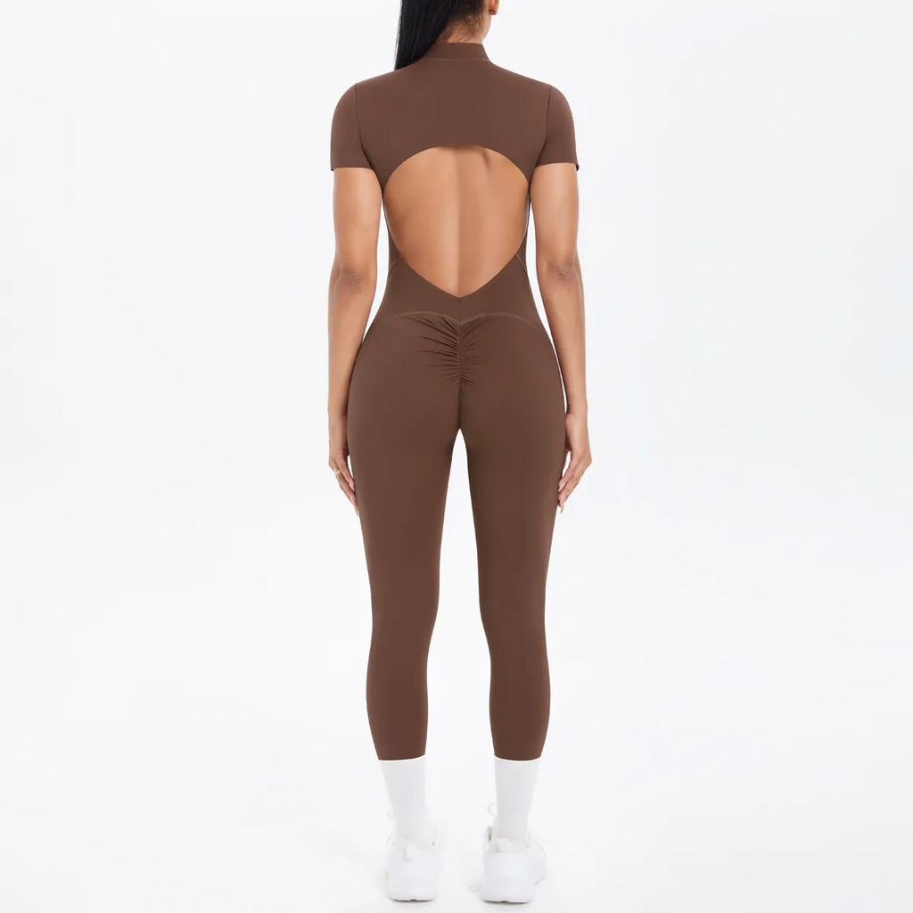 V-Back Contour Jumpsuit