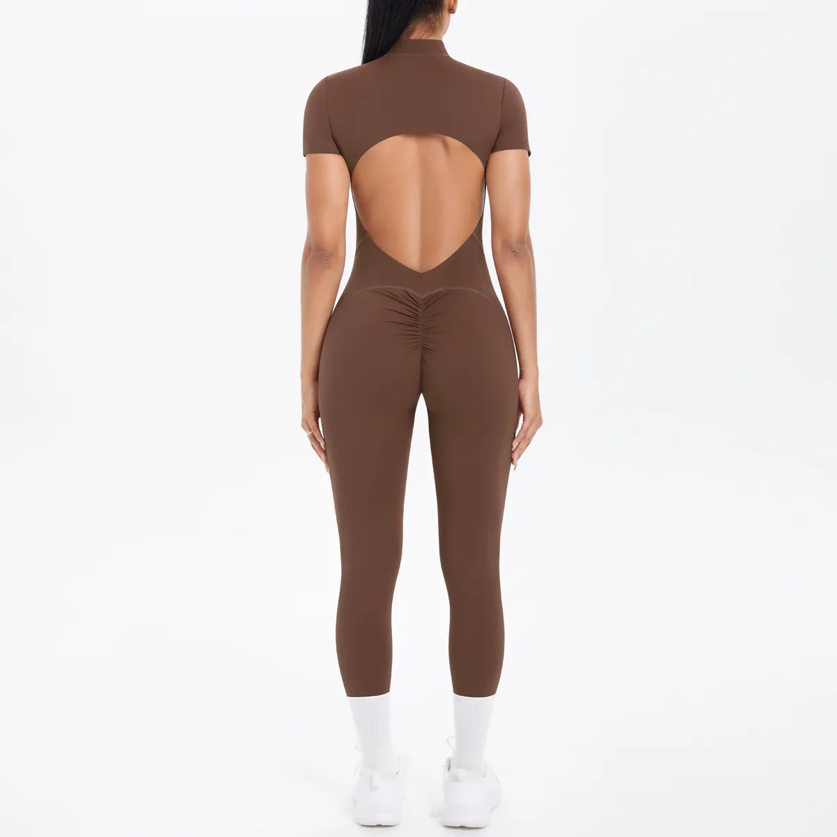 V-Back Contour Jumpsuit